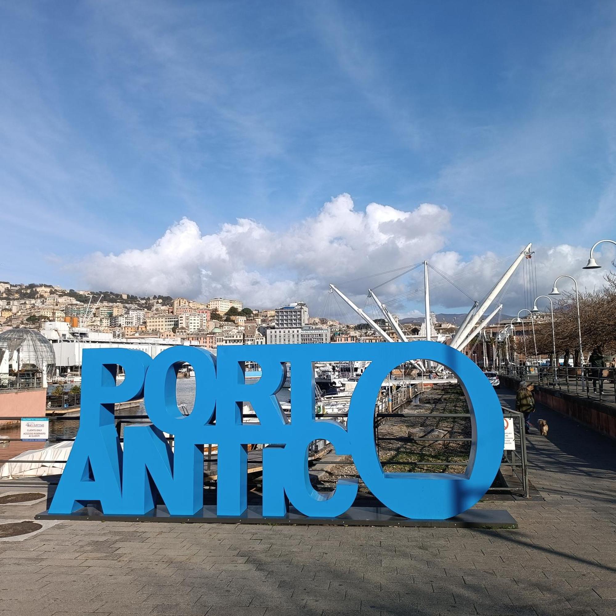Appartamento Pietra Di Mare, Porto Antico ジェノヴァ エクステリア 写真