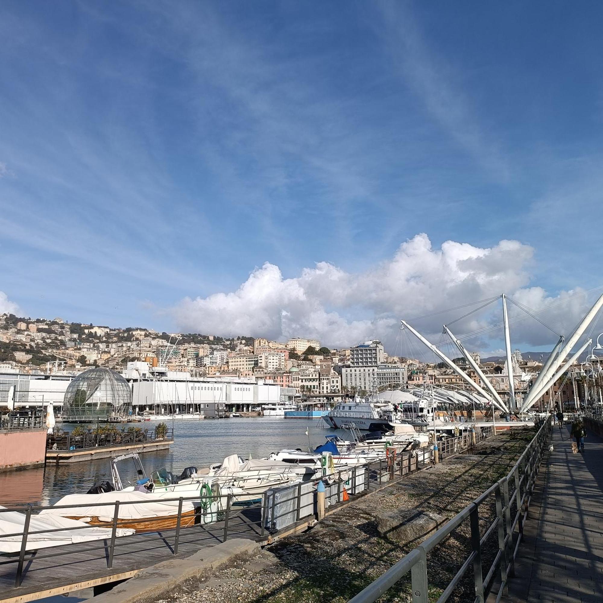 Appartamento Pietra Di Mare, Porto Antico ジェノヴァ エクステリア 写真