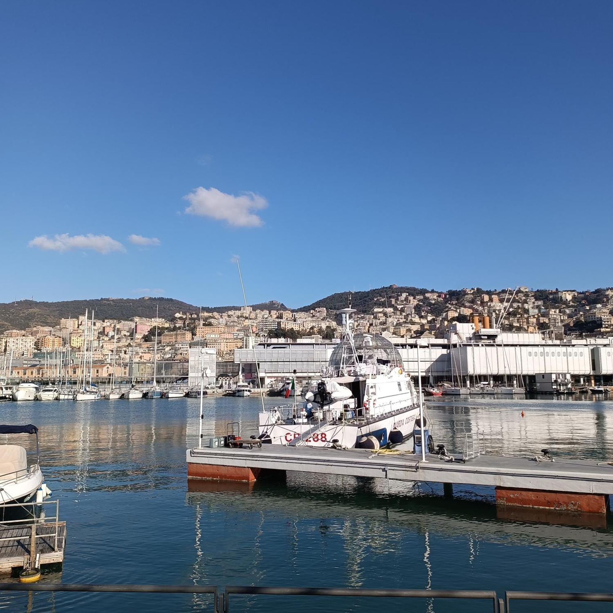 Appartamento Pietra Di Mare, Porto Antico ジェノヴァ エクステリア 写真